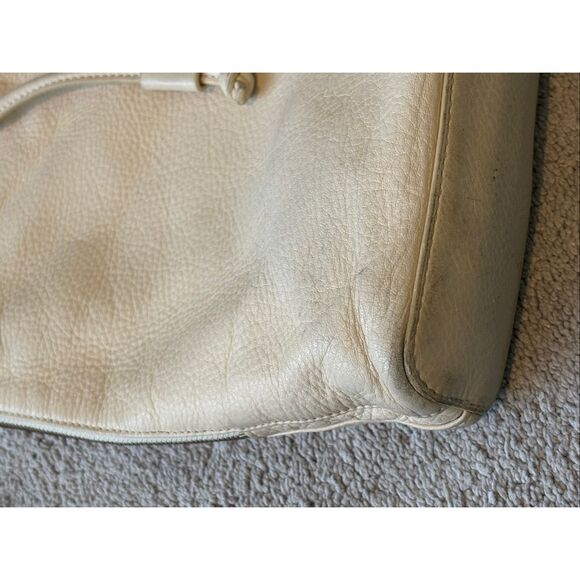 HOBO drawstring leather bucket bag,  ivory, $228 - Picture 6 of 12